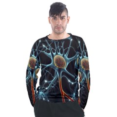 Organism Neon Science Men s Long Sleeve Raglan Tee