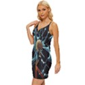 Organism Neon Science Wrap Tie Front Dress View2