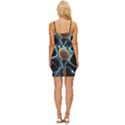 Organism Neon Science Wrap Tie Front Dress View4