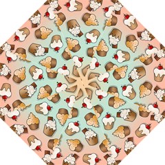 Cupcakes Cake Pie Pattern Folding Umbrellas by Ndabl3x