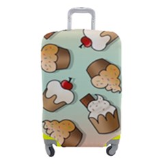 Cupcakes Cake Pie Pattern Luggage Cover (small) by Ndabl3x