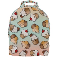 Cupcakes Cake Pie Pattern Mini Full Print Backpack by Ndabl3x