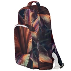 Flower Orange Lilly Double Compartment Backpack by Ndabl3x