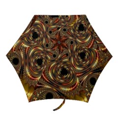 Geometric Art Fractal Abstract Art Mini Folding Umbrellas by Ndabl3x