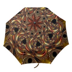 Geometric Art Fractal Abstract Art Folding Umbrellas by Ndabl3x