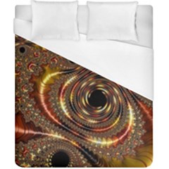 Geometric Art Fractal Abstract Art Duvet Cover (california King Size) by Ndabl3x