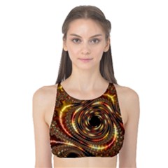 Geometric Art Fractal Abstract Art Tank Bikini Top by Ndabl3x