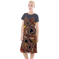 Geometric Art Fractal Abstract Art Camis Fishtail Dress by Ndabl3x