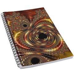 Geometric Art Fractal Abstract Art 5 5  X 8 5  Notebook by Ndabl3x