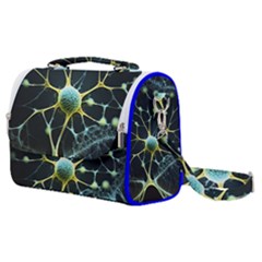 Neuron Network Satchel Shoulder Bag by Ndabl3x