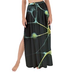 Neuron Network Maxi Chiffon Tie-up Sarong by Ndabl3x