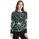 Neuron Network Women s Long Sleeve Rash Guard View1