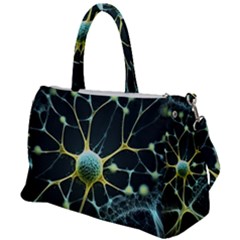 Neuron Network Duffel Travel Bag by Ndabl3x