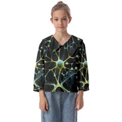 Neuron Network Kids  Sailor Shirt by Ndabl3x