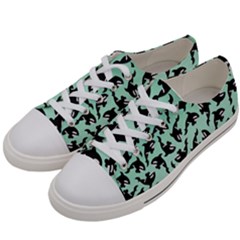 Orca Killer Whale Fish Women s Low Top Canvas Sneakers by Ndabl3x