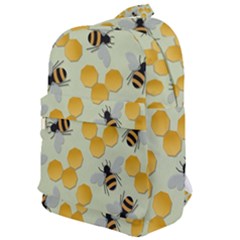 Honey Bee Bees Pattern Classic Backpack by Ndabl3x