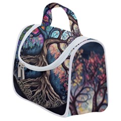 Tree Colourful Satchel Handbag by Ndabl3x