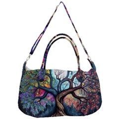 Tree Colourful Removable Strap Handbag by Ndabl3x