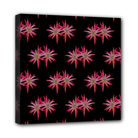 Chic Dreams Botanical Motif Pattern Design Mini Canvas 8  X 8  (stretched) by dflcprintsclothing