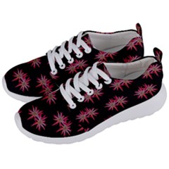 Chic Dreams Botanical Motif Pattern Design Men s Lightweight Sports Shoes