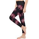 Chic Dreams Botanical Motif Pattern Design Lightweight Velour Classic Yoga Leggings View3