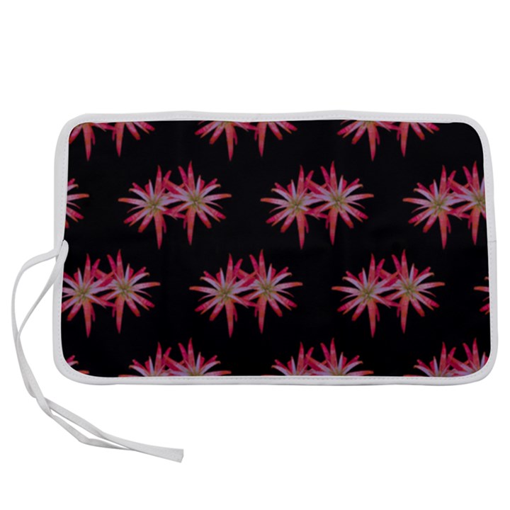 Chic Dreams Botanical Motif Pattern Design Pen Storage Case (L)