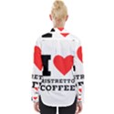 I love ristretto coffee Womens Long Sleeve Shirt View2