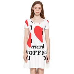 I Love Ristretto Coffee Inside Out Cap Sleeve Dress by ilovewhateva