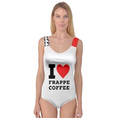 I Love Frappe Coffee Princess Tank Leotard  by ilovewhateva