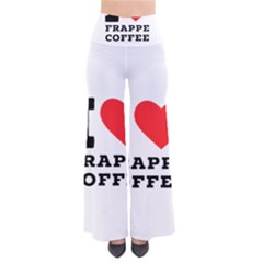 I Love Frappe Coffee So Vintage Palazzo Pants by ilovewhateva