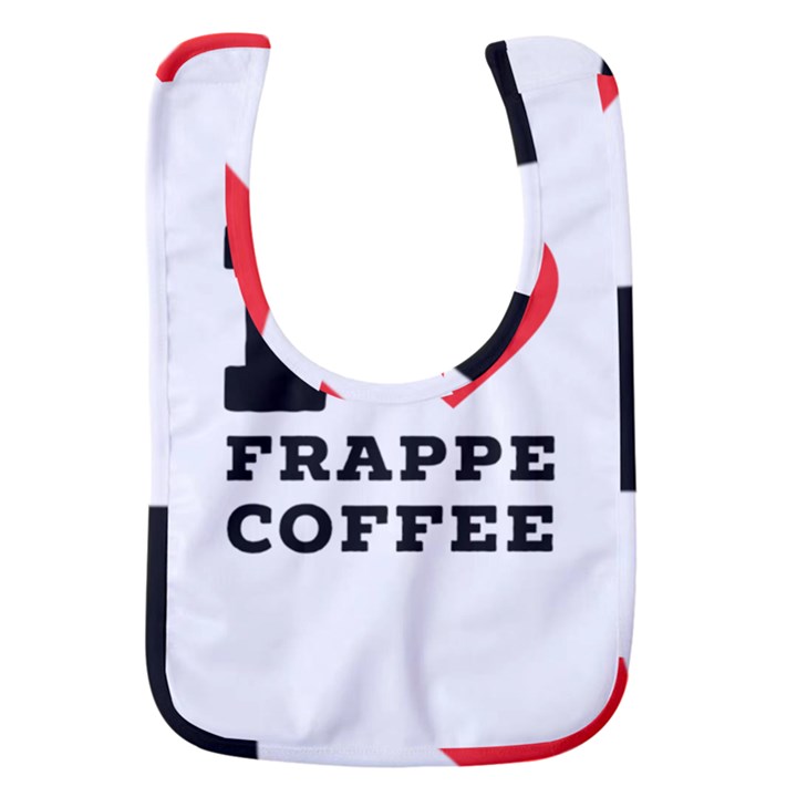 I love frappe coffee Baby Bib