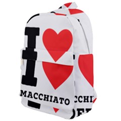 I Love Macchiato Coffee Classic Backpack by ilovewhateva