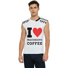 I Love Macchiato Coffee Men s Raglan Cap Sleeve Tee by ilovewhateva