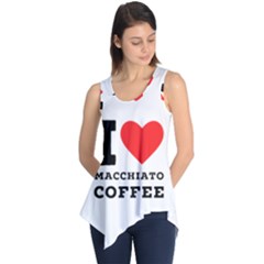 I Love Macchiato Coffee Sleeveless Tunic by ilovewhateva