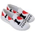 I love macchiato coffee Men s Lightweight Slip Ons View3