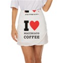 I love macchiato coffee Mini Front Wrap Skirt View1