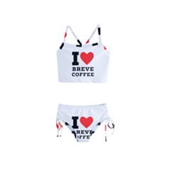 I Love Breve Coffee Girls  Tankini Swimsuit by ilovewhateva