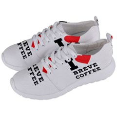 I Love Breve Coffee Men s Lightweight Sports Shoes by ilovewhateva