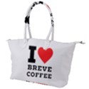 I love breve coffee Canvas Shoulder Bag View1