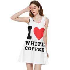 I Love White Coffee Inside Out Racerback Dress by ilovewhateva