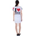 I love white coffee Women s Sports Top View2