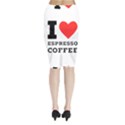 I love espresso coffee Midi Wrap Pencil Skirt View2