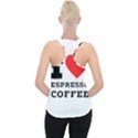 I love espresso coffee Piece Up Tank Top View2