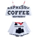 I love espresso coffee Kids  Off Shoulder Skirt Bikini View1