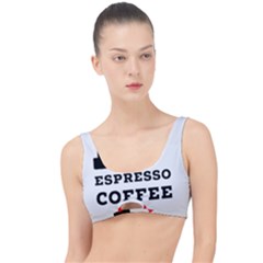 I Love Espresso Coffee The Little Details Bikini Top by ilovewhateva