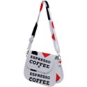 I love espresso coffee Saddle Handbag View2