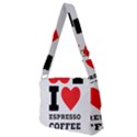 I love espresso coffee Full Print Messenger Bag (M) View2