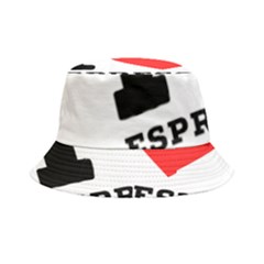 I Love Espresso Coffee Bucket Hat by ilovewhateva