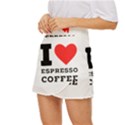 I love espresso coffee Mini Front Wrap Skirt View2