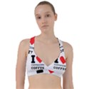 I love cappuccino coffee Sweetheart Sports Bra View1